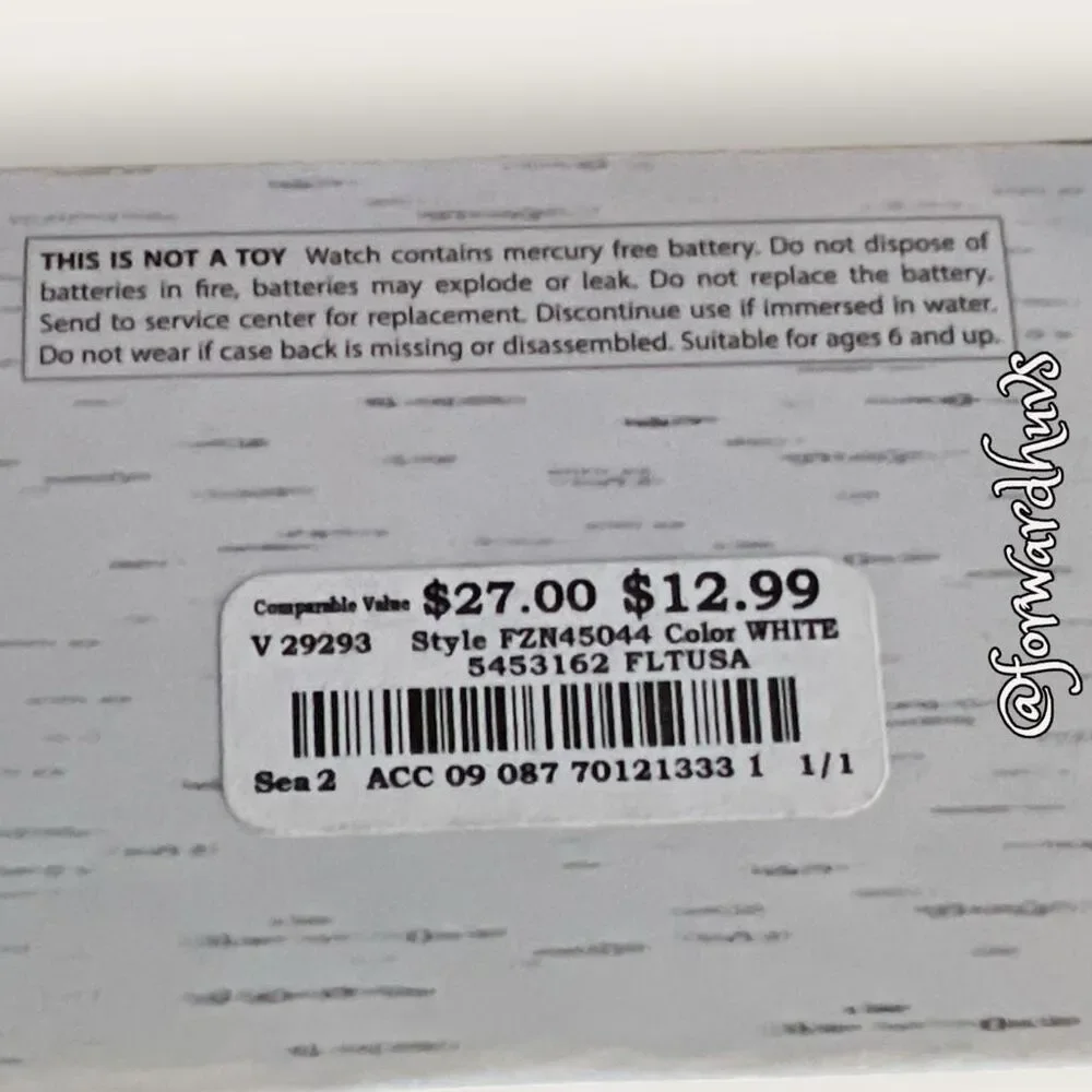 CRAFT or REPAIR | Frozen 2 Watch & Bracelet Set In Box - Watch Likely Needs Batt